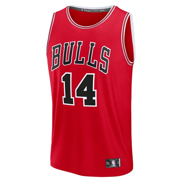 Matas Buzelis Chicago Bulls  Youth Fast Break Replica Player Jersey - Icon Edition - Red