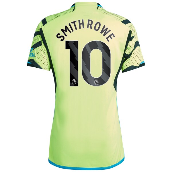 Emile Smith Rowe Arsenal adidas 2023/24 Away Replica Player Jersey - Yellow/Green