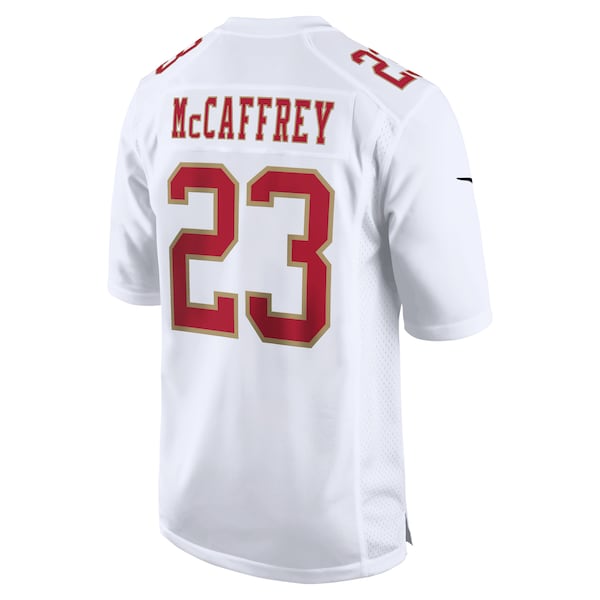 Christian McCaffrey San Francisco 49ers Nike Fashion Game Jersey - Tundra White