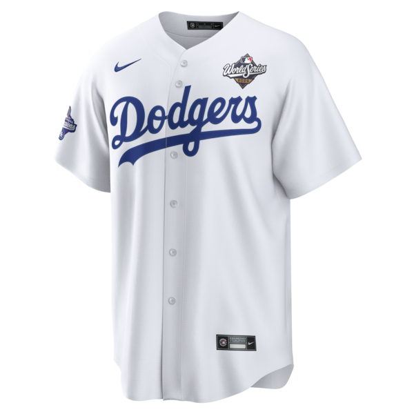 Teoscar Hernández Los Angeles Dodgers Nike Home 2025 World Series Champions Replica Jersey - White