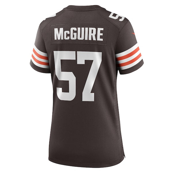 Isaiah McGuire Cleveland Browns Nike Women's Team Game Jersey -  Brown