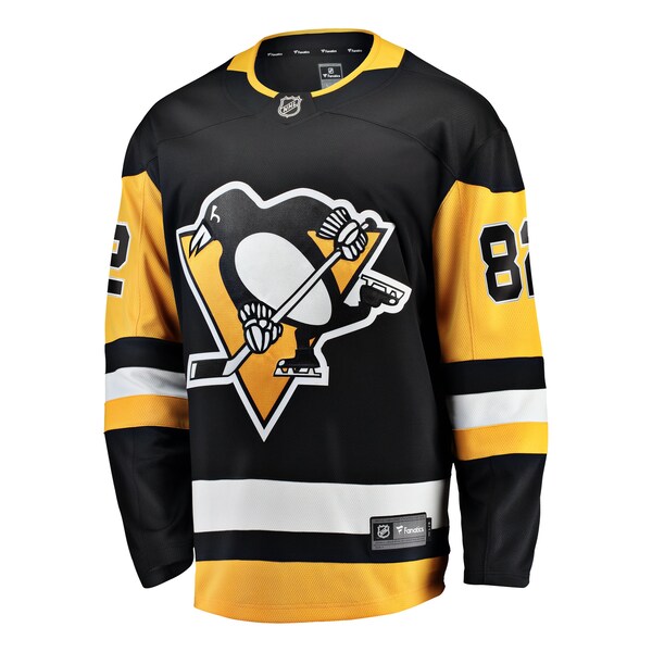 Caleb Jones Pittsburgh Penguins  Home Breakaway Jersey - Black