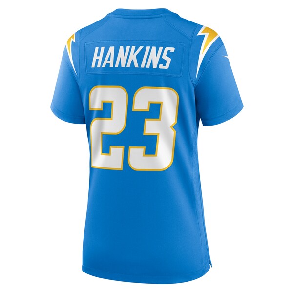 Matt Hankins Los Angeles Chargers Nike Women's Team Game Jersey -  Powder Blue