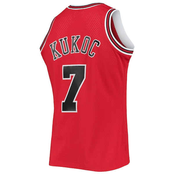 Toni Kukoc Chicago Bulls 1997/98 Hardwood Classics Swingman Jersey - Red