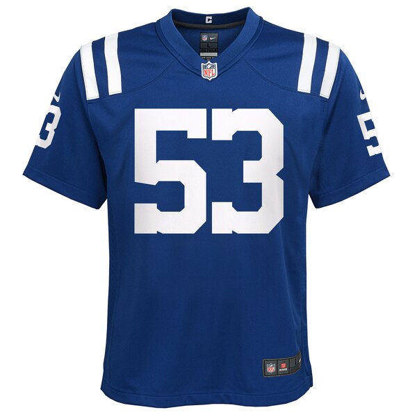 Shaquille Leonard Indianapolis Colts Nike Youth Game Jersey - Royal/Blue