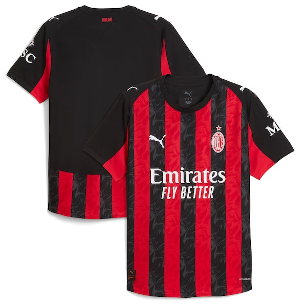 AC Milan Puma 2025/26 Home Authentic Jersey - Red/White