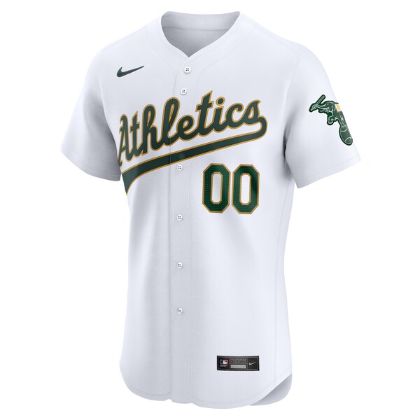 Oakland Athletics Nike Home Elite Pick-A-Player Retired Roster Jersey - White