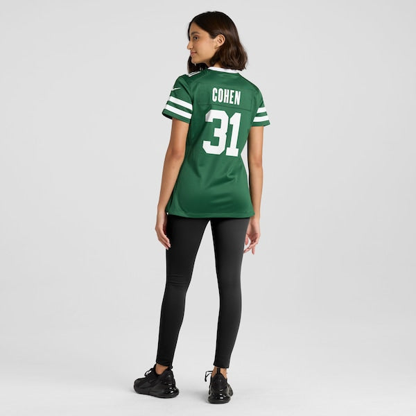 Tarik Cohen New York Jets Nike Women's Team Game Jersey - Legacy Green