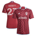 Cole Bassett Colorado Rapids adidas 2024 One Flag Kit Replica Player Jersey - Burgundy