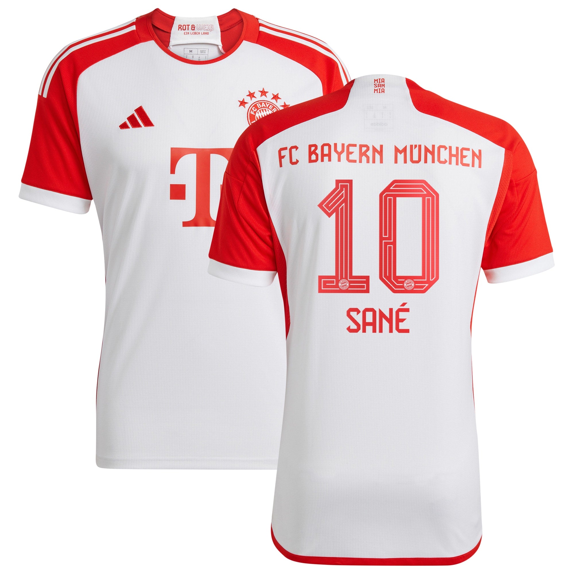 Leroy Sané Bayern Munich adidas Youth 2023/24 Oktoberfest Replica Player Jersey - Green/White