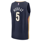 Dejounte Murray New Orleans Pelicans  Fast Break Replica Player Jersey - Icon Edition - Navy
