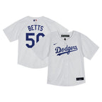 Mookie Betts Los Angeles Dodgers Nike Toddler  Game Jersey - White