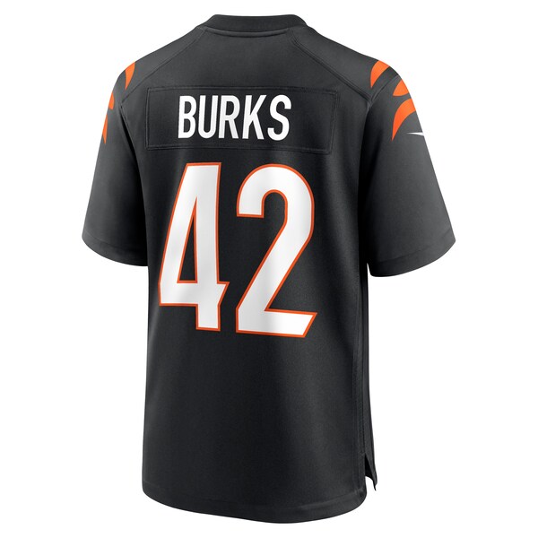Oren Burks Cincinnati Bengals Nike Team Game Jersey -  Black