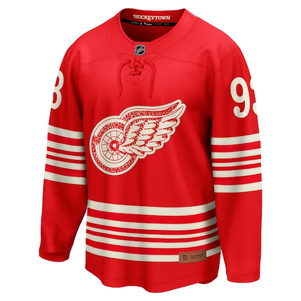 Alex DeBrincat Detroit Red Wings  Centennial Breakaway Player Jersey - Red