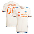 FC Cincinnati adidas 2024 The Canvas Kit Replica Custom Jersey - White