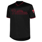 Philadelphia Phillies Profile Big & Tall Pop Fashion Jersey - Black