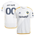 LA Galaxy adidas 2024 Angeleno Kit Authentic Custom Jersey - White