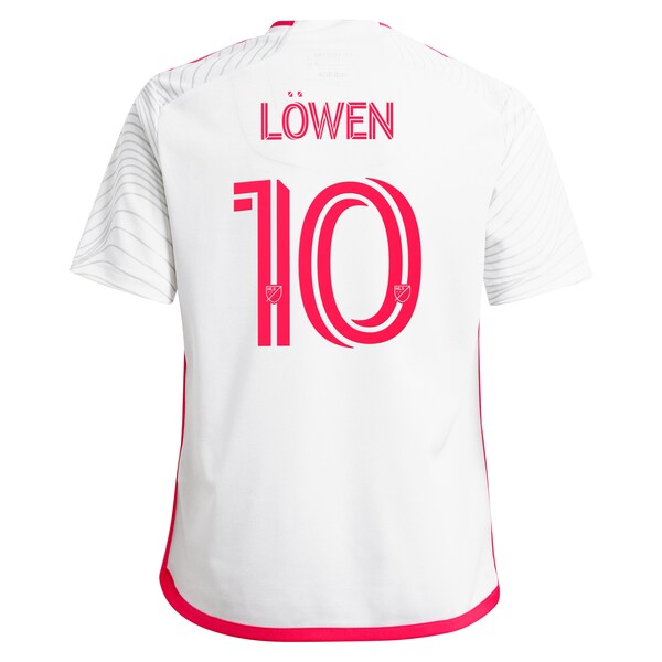 Eduard Löwen St. Louis City SC adidas Youth 2024 The Confluence Kit Replica Player Jersey - White
