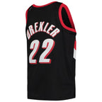 Clyde Drexler Portland Trail Blazers Youth 1991/92 Hardwood Classics Swingman Jersey - Black