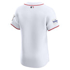 Cincinnati Reds Nike Home Elite Patch Jersey - White
