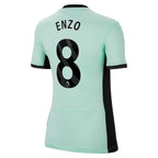 Enzo Fernández Chelsea Nike Women's 2023/24 Third Stadium Replica Player Jersey - Mint
