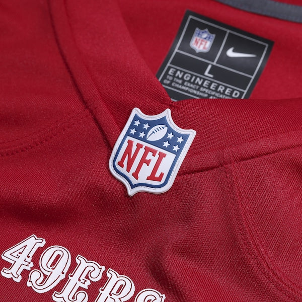 Ricky Pearsall San Francisco 49ers Nike Team Game Jersey -  Scarlet