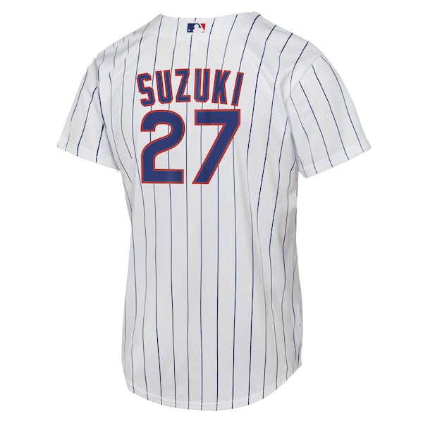 Seiya Suzuki Chicago Cubs Nike Youth Home Replica Player Jersey - White