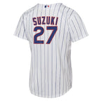 Seiya Suzuki Chicago Cubs Nike Youth Home Replica Player Jersey - White