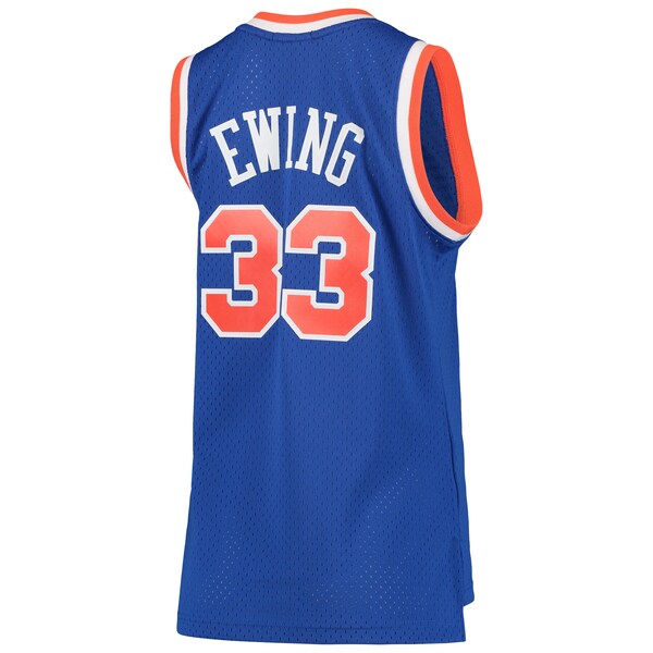 Patrick Ewing New York Knicks Women's 1991/92 Hardwood Classics Swingman Jersey - Blue