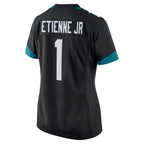 Travis Etienne Jacksonville Jaguars Nike Women's Game Jersey - Black/Teal