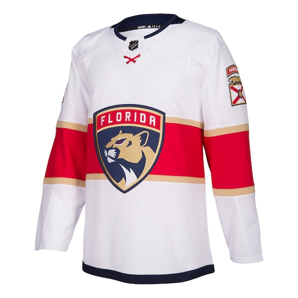 Florida Panthers adidas 2019/20 Away Authentic Jersey - White