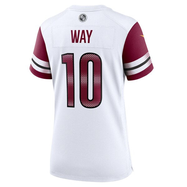 Tress Way Washington Commanders Nike Women's Game Jersey -  White