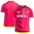 St. Louis City SC adidas Youth 2024 CITY Kit Replica Jersey - Red