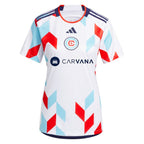 Chicago Fire adidas Women's 2024 A Kit For All Replica Custom Jersey – White
