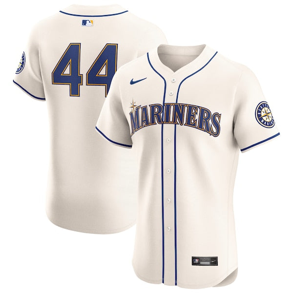 Julio Rodríguez Seattle Mariners Nike Alternate Elite Player Jersey - Cream