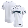 Seattle Mariners Nike Home Elite Jersey - White