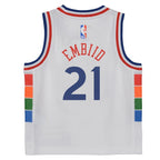 Joel Embiid Philadelphia 76ers Nike Toddler 2024/25 Swingman Player Jersey - City Edition - White