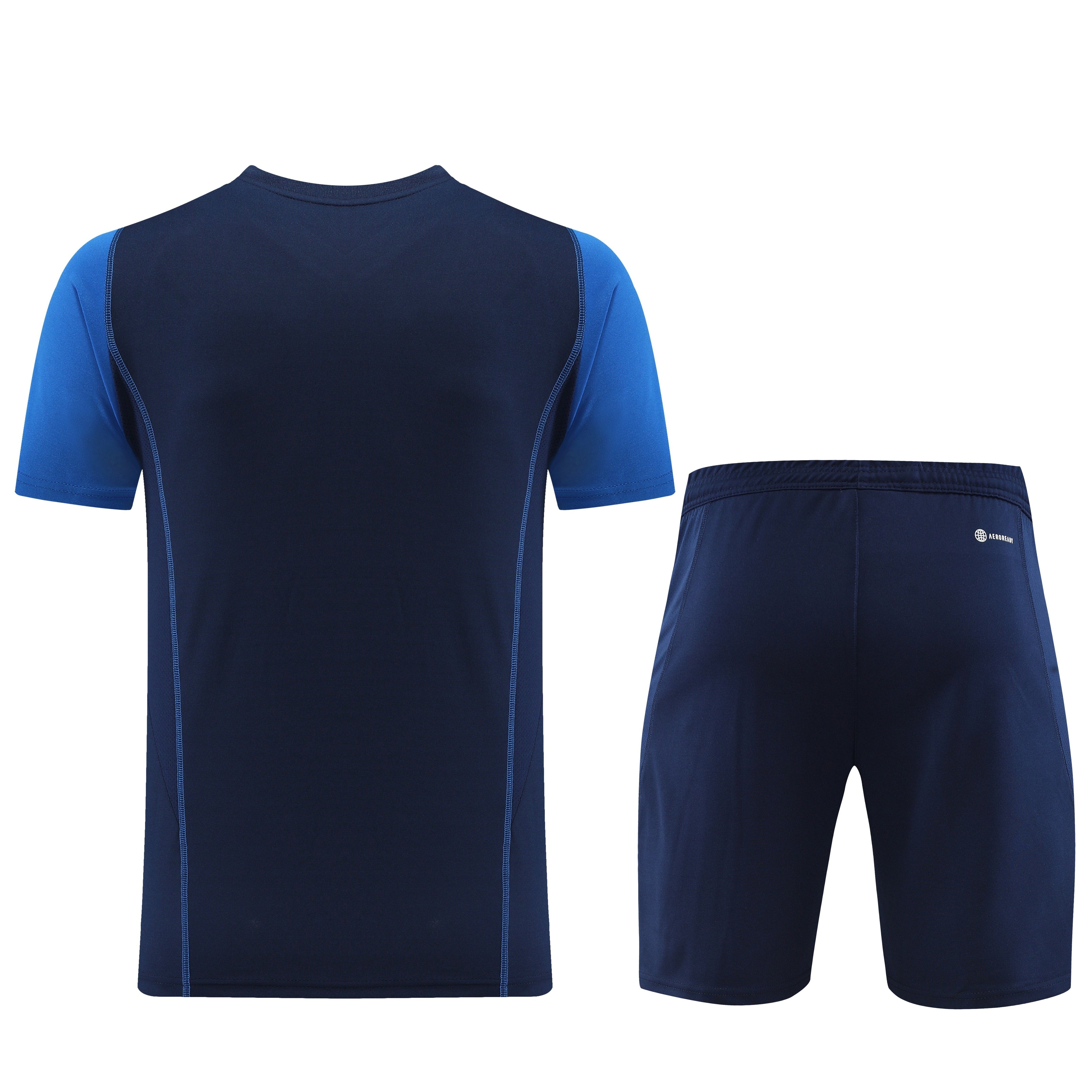 Adidas Short Sleeve Training Jersey Set - AD03- Dark Blue