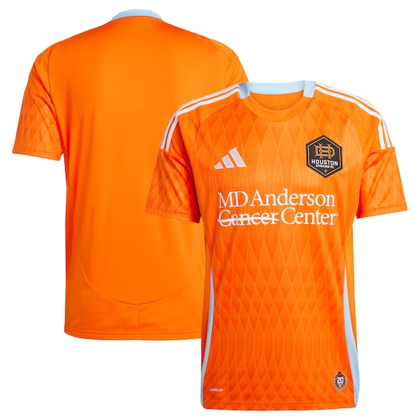 Houston Dynamo FC adidas 2025 Season 20 Replica Jersey - Orange