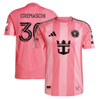 Benjamin Cremaschi Inter Miami CF adidas 2025 Euforia Authentic Player Jersey - Light Pink