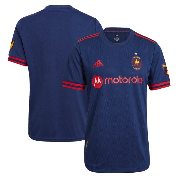 Chicago Fire adidas 2021 Primary Replica Jersey - Navy