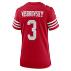 Mitch Wishnowsky San Francisco 49ers Nike Women's  Game Jersey -  Scarlet