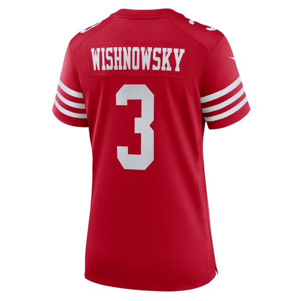 Mitch Wishnowsky San Francisco 49ers Nike Women's  Game Jersey -  Scarlet