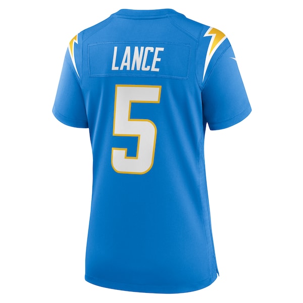 Trey Lance Los Angeles Chargers Nike Women's Team Game Jersey -  Powder Blue