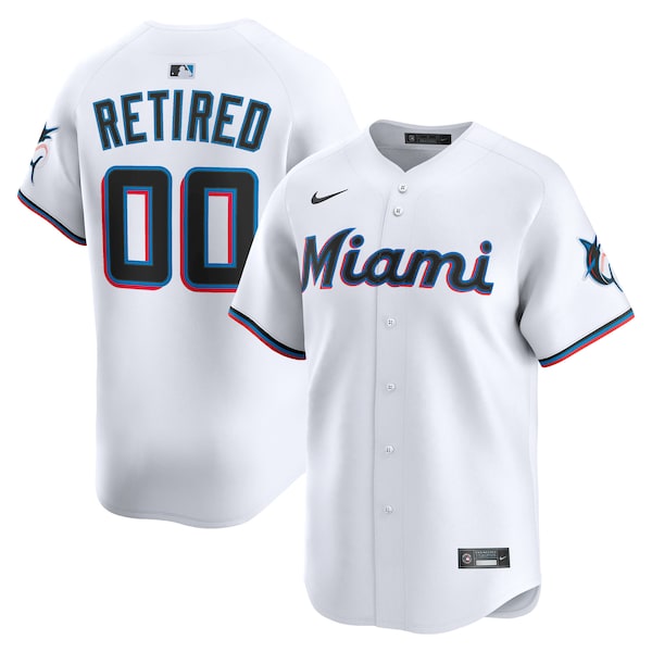 Miami Marlins Nike Home Limited Pick-A-Player Retired Roster Jersey - White