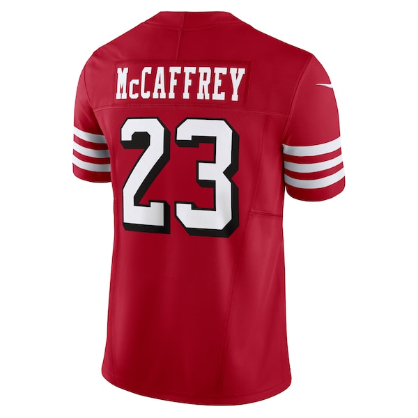 Christian McCaffrey San Francisco 49ers Nike Vapor F.U.S.E. Limited Jersey - Scarlet/White