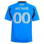 CF Montreal adidas Youth 2025 Montréal Original Replica Custom Jersey - Blue