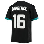 Trevor Lawrence Jacksonville Jaguars Youth Replica Player Jersey - Black