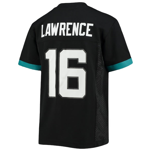 Trevor Lawrence Jacksonville Jaguars Youth Replica Player Jersey - Black