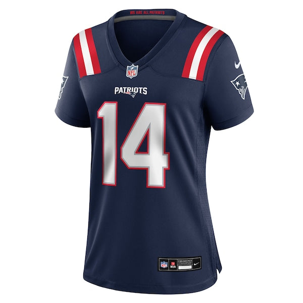 Robert Spillane New England Patriots Nike Women's Team Game Jersey -  Navy